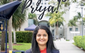 Congratulations Priya!